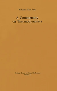 Commentary on Thermodynamics