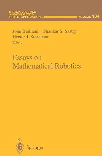 Essays on Mathematical Robotics