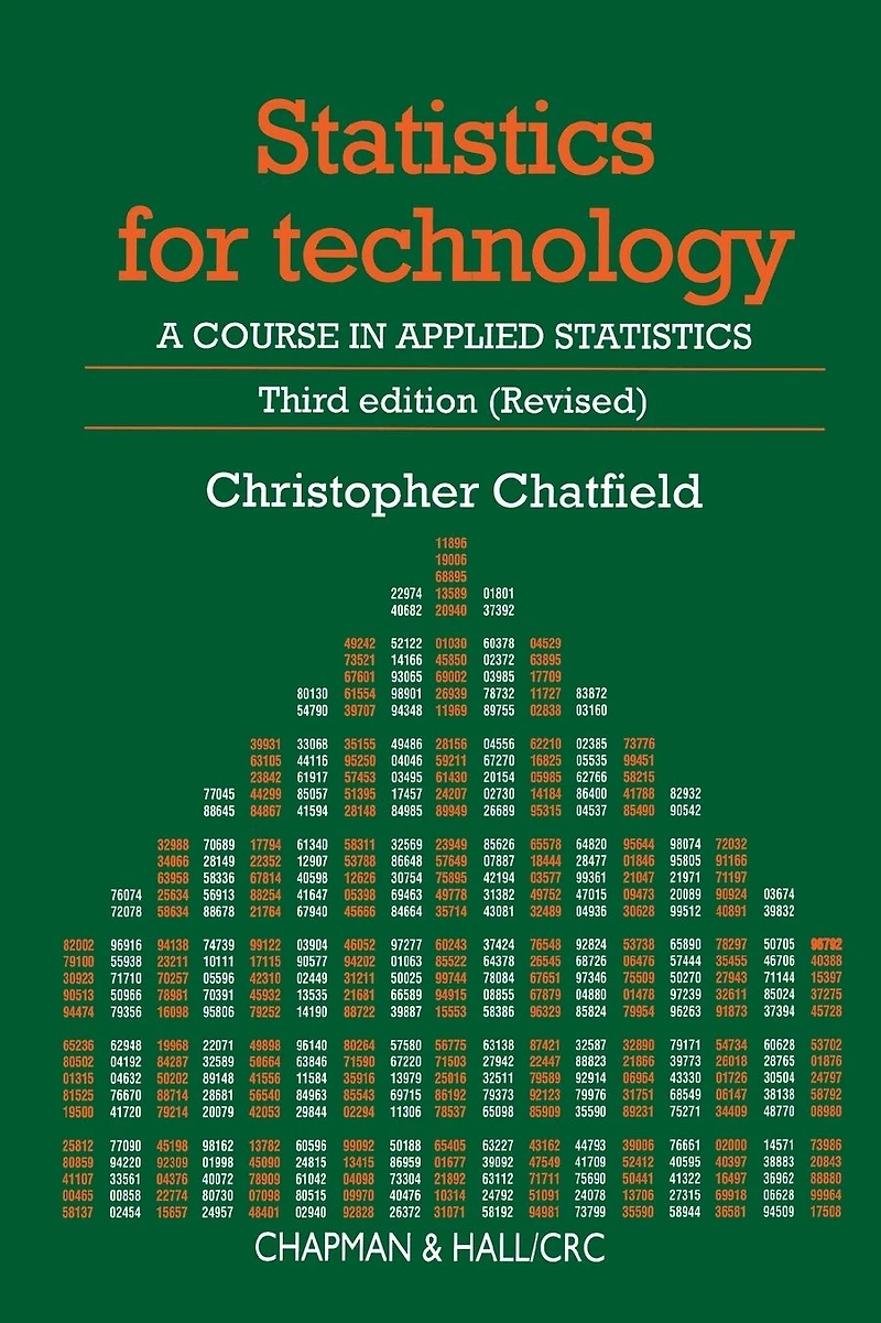 Statistics for Technology: A Course Applied Statistics, Third Edition