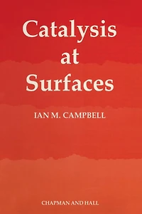 Catalysis at Surfaces