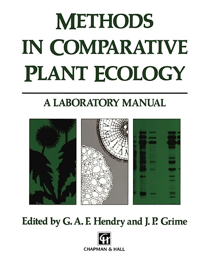 Methods Comparative Plant Ecology: A laboratory manual