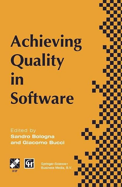 achieving quality Software: Proceedings of the third international conference on software, 1996