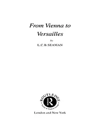 From Vienna to Versailles
