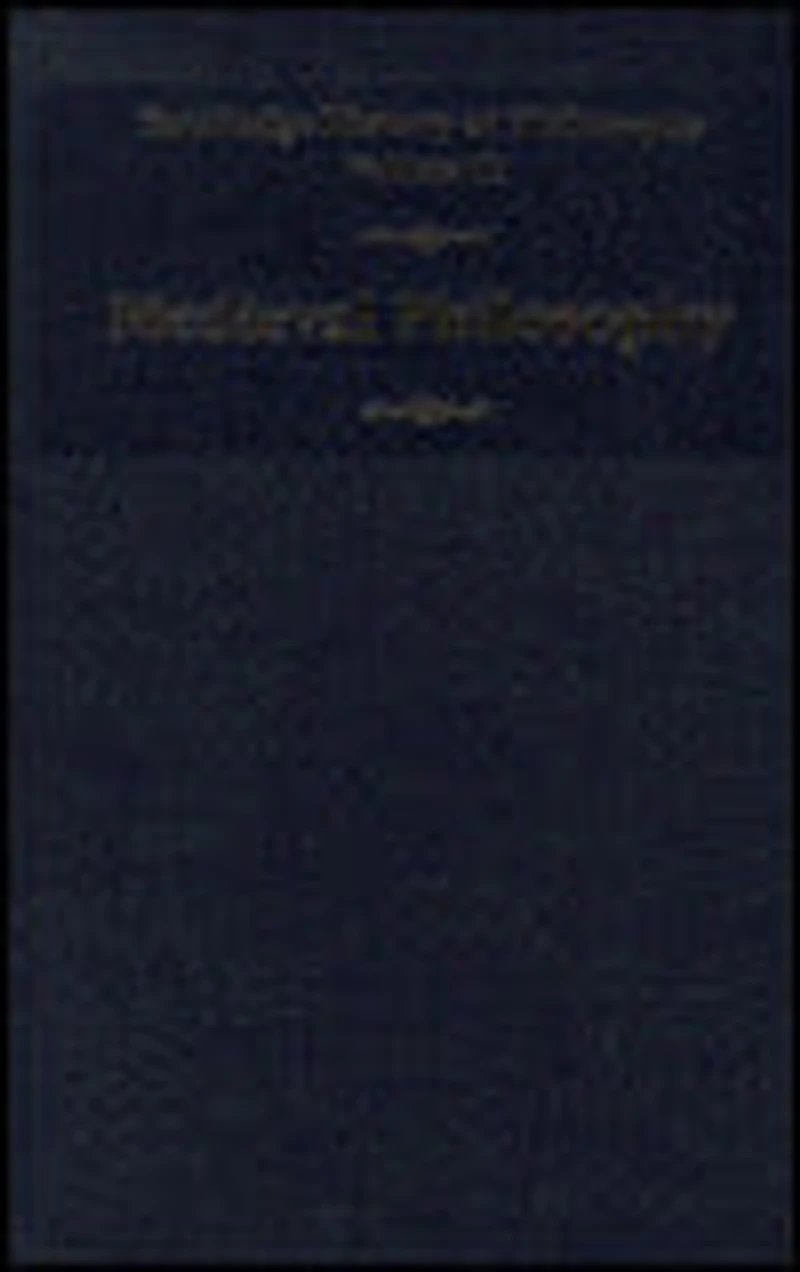 Routledge History of Philosophy Volume III: Medieval