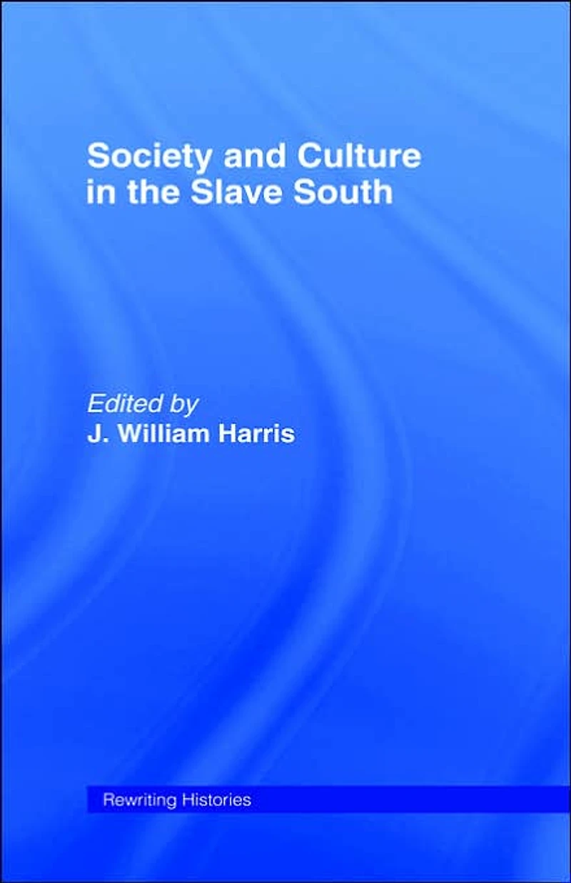 Society and Culture the Slave South