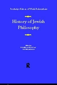 History of Jewish Philosophy