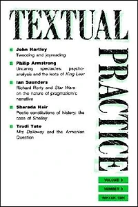 Textual Practice: Volume 6, Issue 2