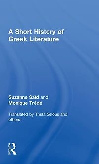 A Short History of Greek Literature