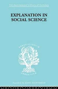 Explanation Social Science