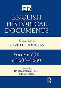 English Historical Documents, 1603-1660