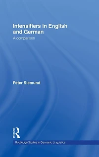 Intensifiers English and German: A Comparison