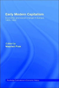 Early Modern Capitalism: Economic and Social Change Europe 1400-1800