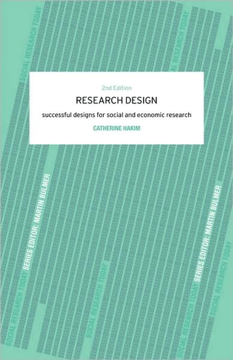 Research Design: Succesful Designs for Social Economics