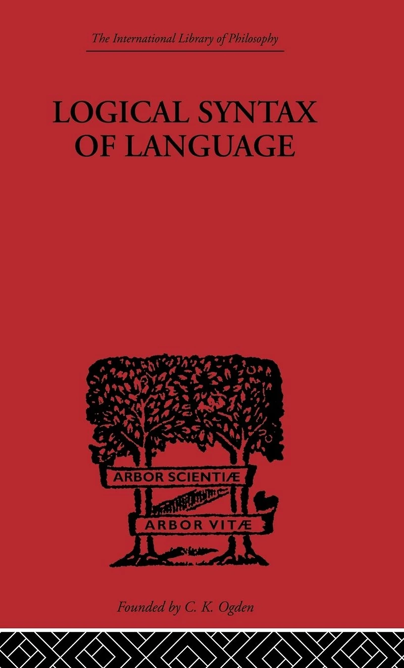 Logical Syntax of Language