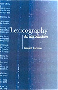 Lexicography: An Introduction