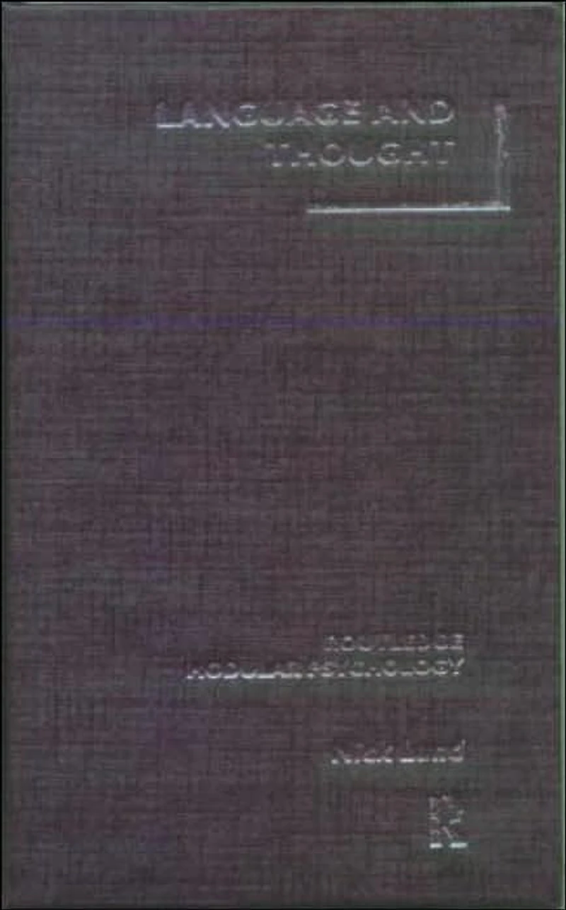 Language and Thought