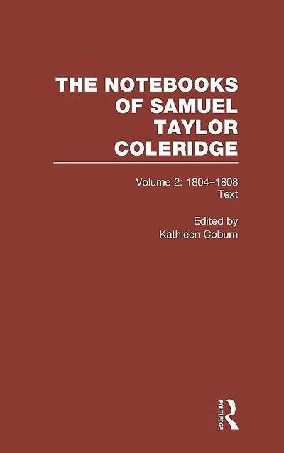 Coleridge Notebooks V2 Text