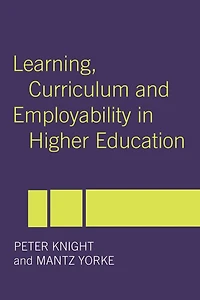 Learning, Curriculum and Employability Higher Education