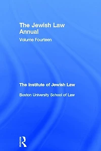 The Jewish Law Annual Volume 14