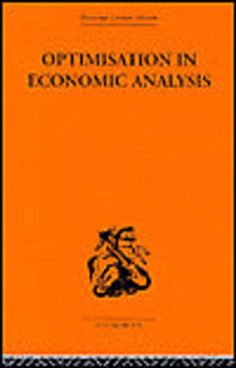 Optimisation Economic Analysis