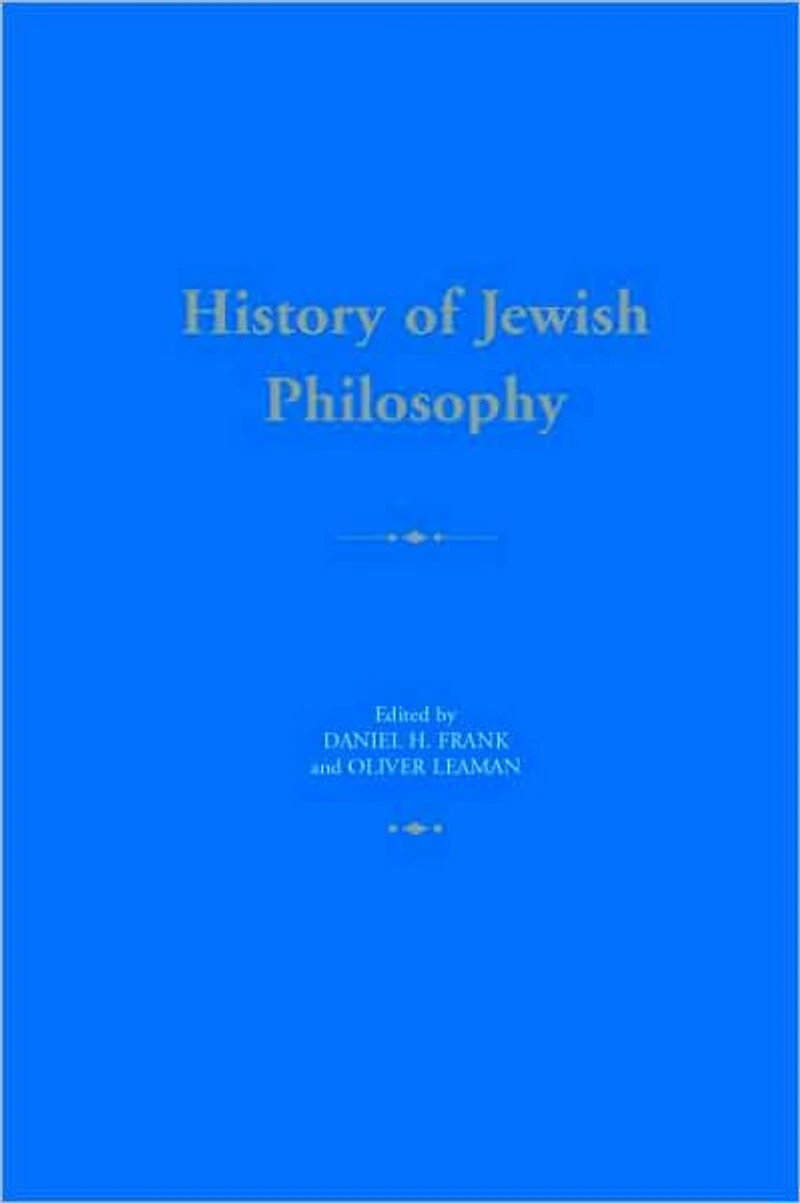 History of Jewish Philosophy