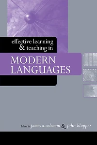 Effective Learning and Teaching Modern Languages