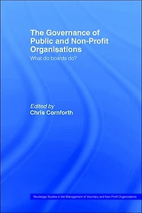 The Governance of Public and Non-Profit Organizations