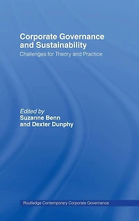 Corporate Governance and Sustainability: Challenges for Theory Practice