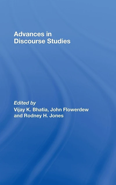 Advances Discourse Studies