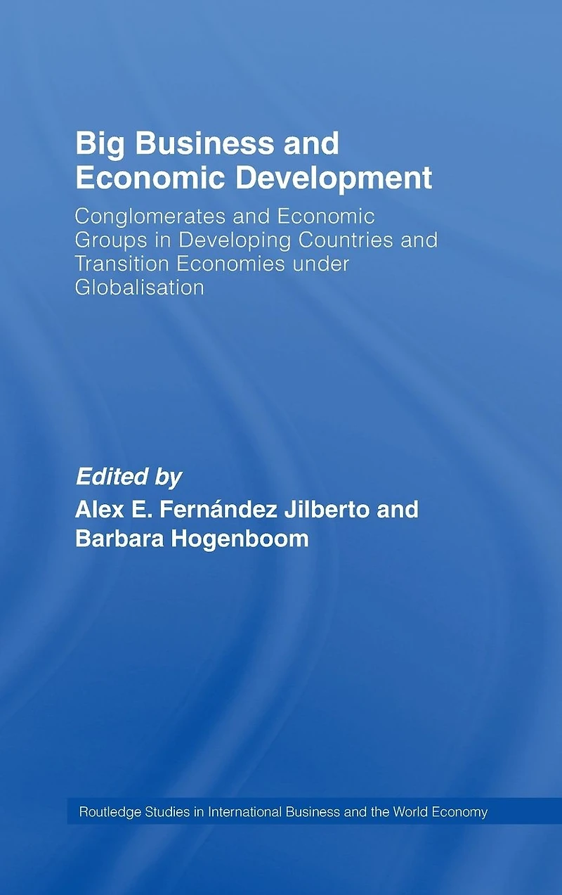 Big Business and Economic Development: Conglomerates Groups Developing Countries Transition Economies Under Globalisation