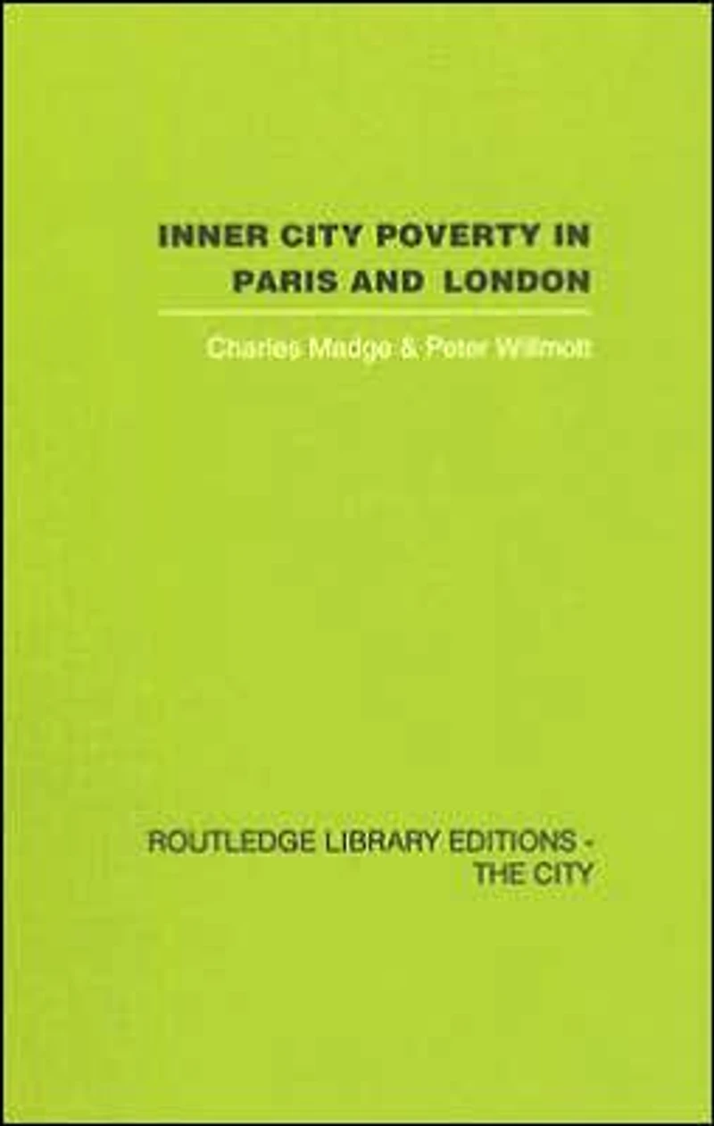 Inner City Poverty Paris and London