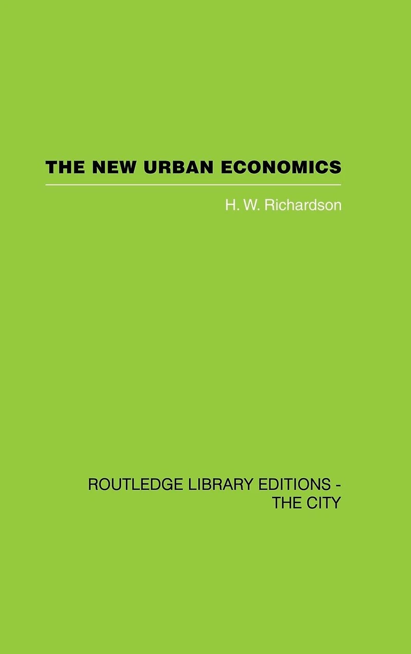 The New Urban Economics: And Alternatives