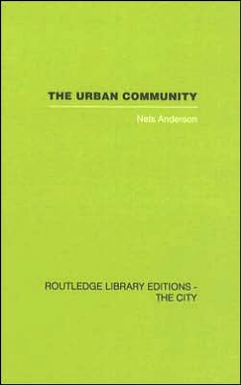 The Urban Community: A World Perspective