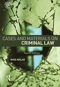 Cases & Materials on Criminal Law: Fourth Edition