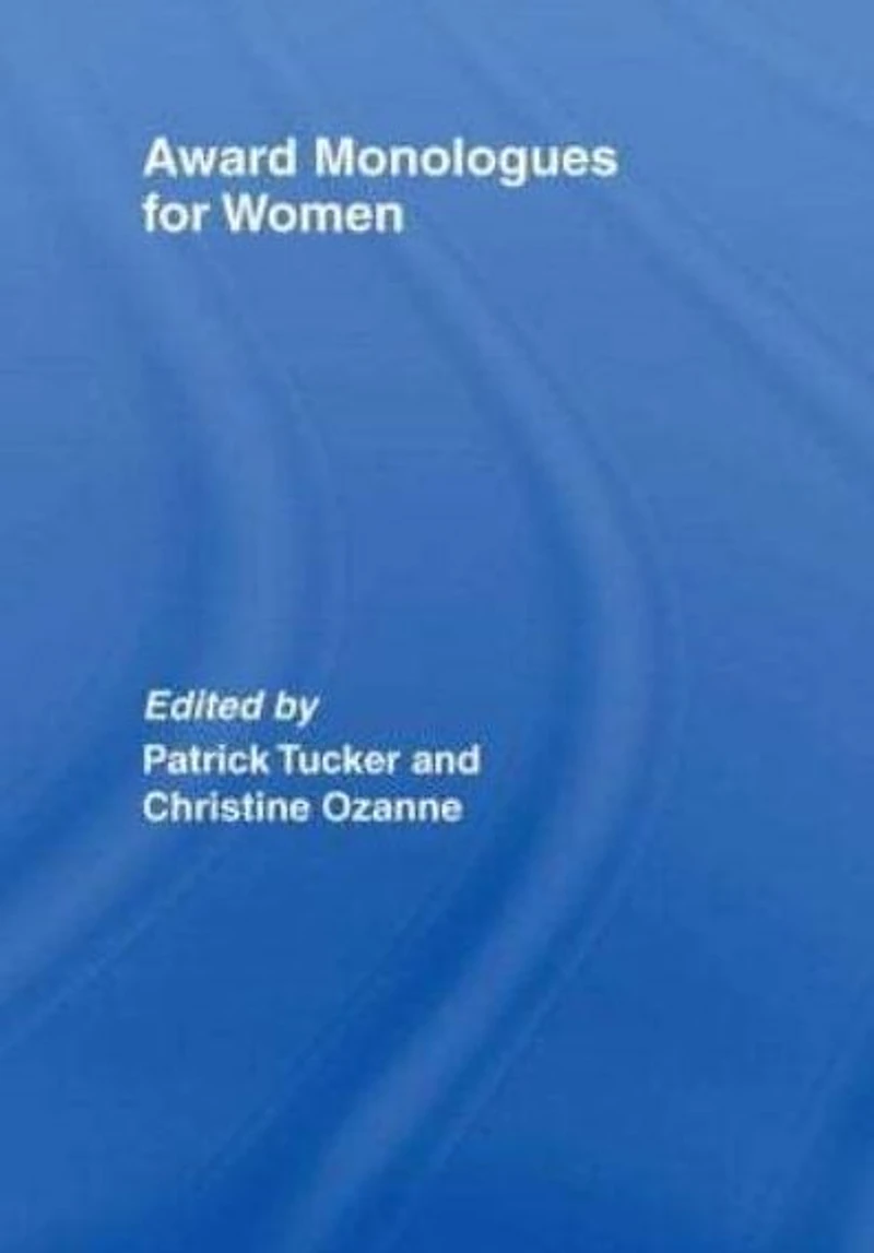Award Monologues for Women