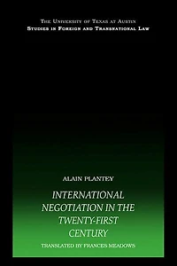 International Negotiation the Twenty-First Century