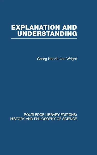 Explanation and Understanding