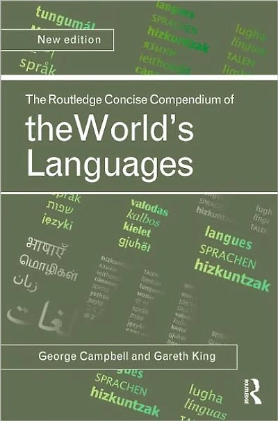 the Routledge Concise Compendium of World's Languages
