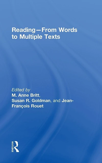Reading - From Words to Multiple Texts