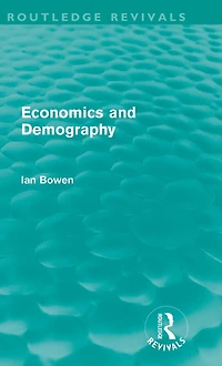 Economics and Demography (Routledge Revivals)