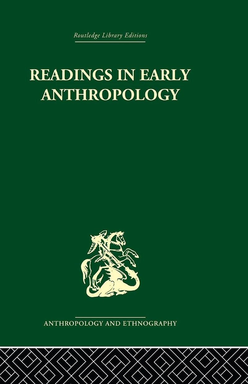 Readings Early Anthropology
