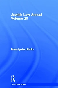 Jewish Law Annual Volume 20