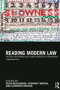 Reading Modern Law: Critical Methodologies and Sovereign Formations