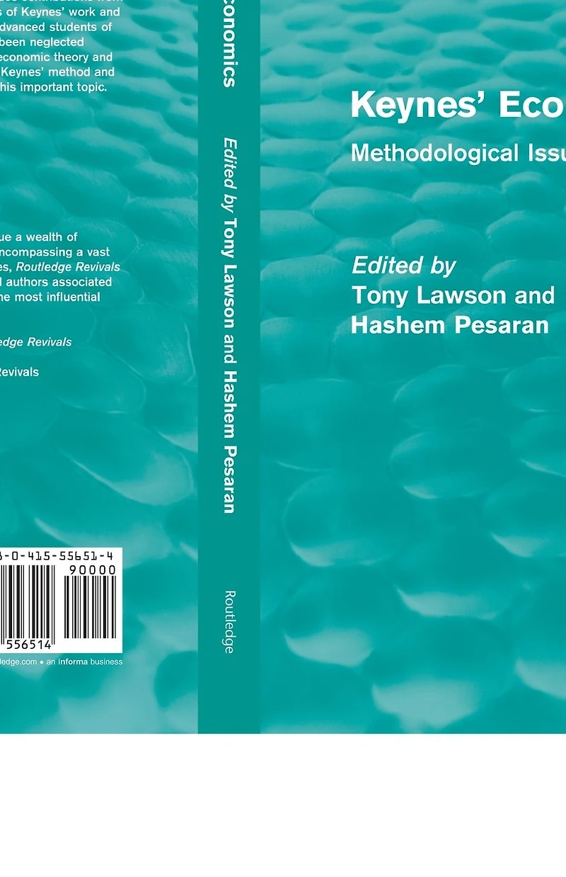 Keynes' Economics (Routledge Revivals): Methodological Issues