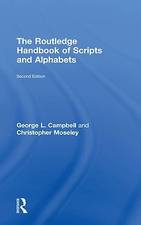 The Routledge Handbook of Scripts and Alphabets