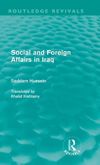 Social and Foreign Affairs Iraq (Routledge Revivals)