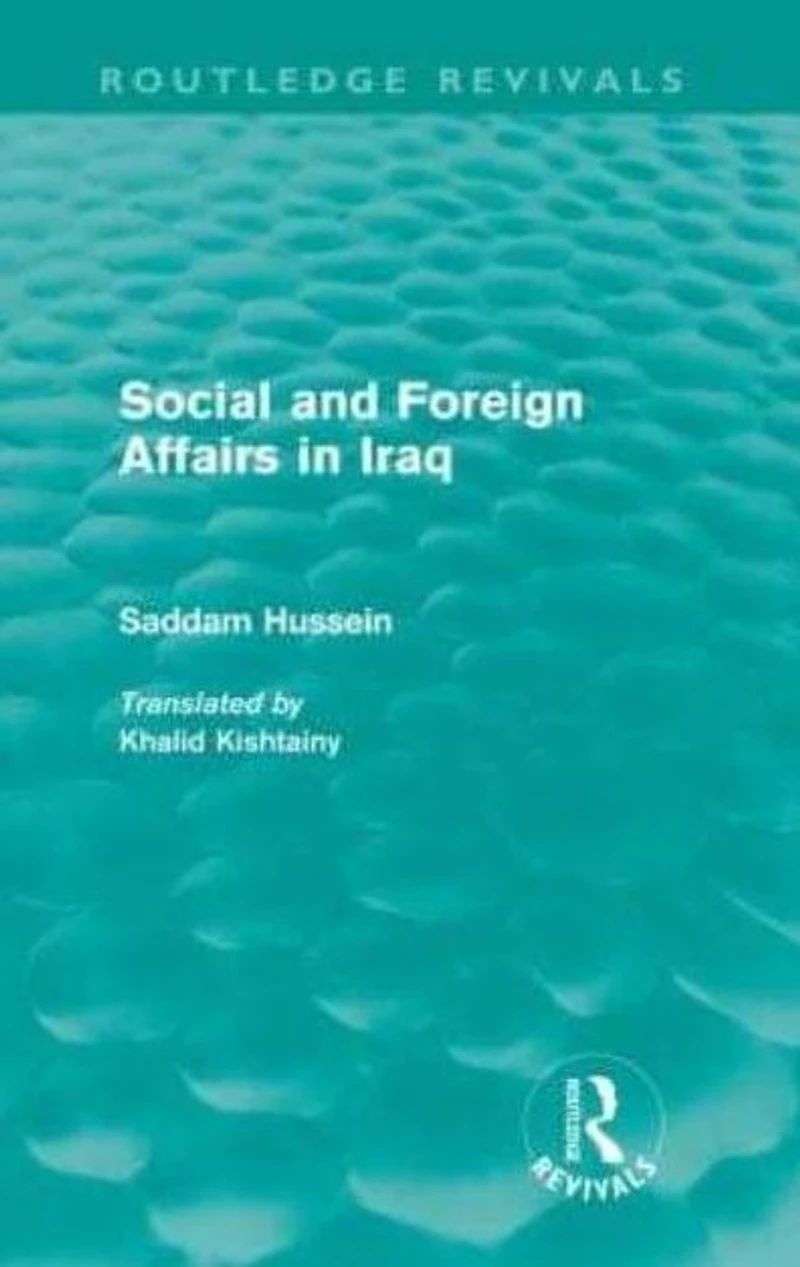 Social and Foreign Affairs Iraq (Routledge Revivals)