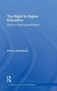 The Right to Higher Education: Beyond widening participation