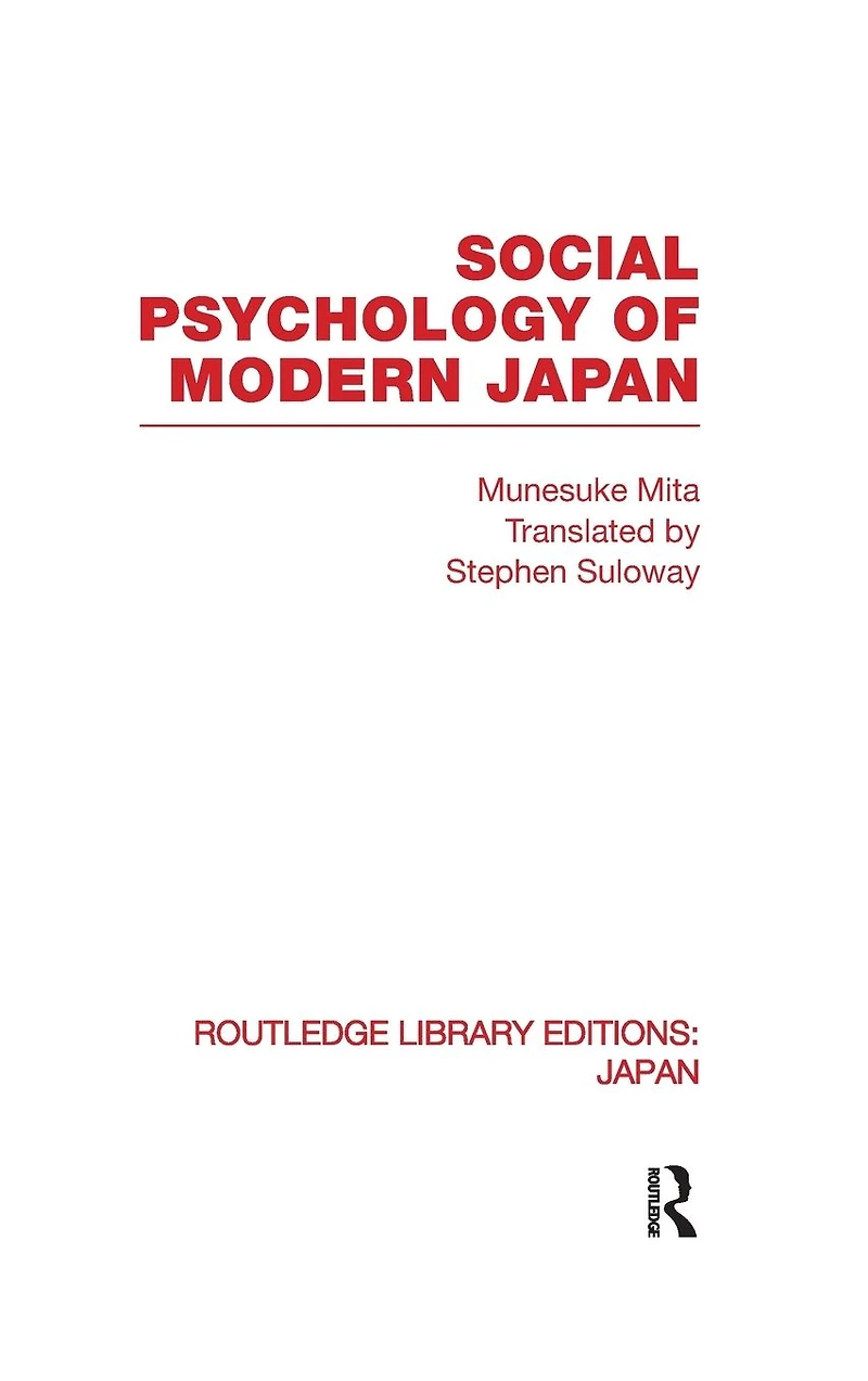 Social Psychology of Modern Japan