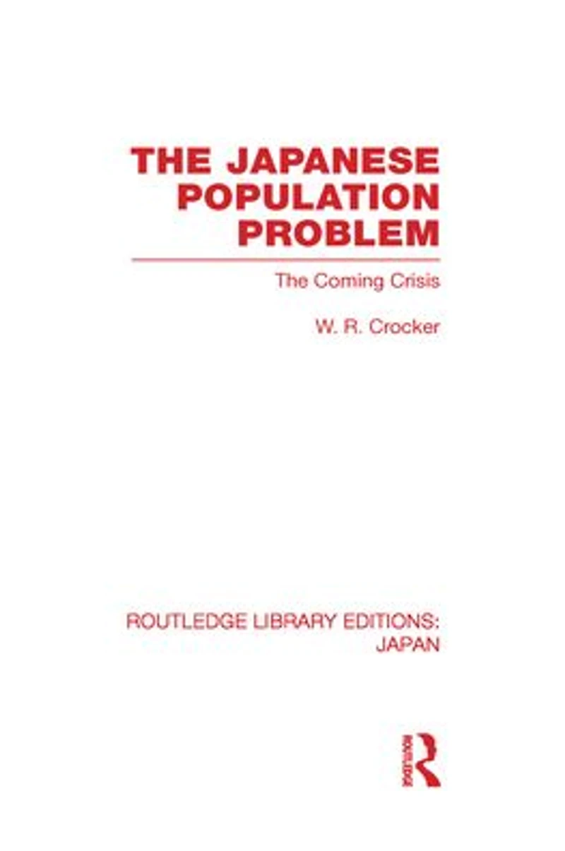 The Japanese Population Problem: Coming Crisis